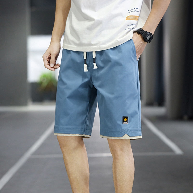 Men's Casual Solid Color Shorts