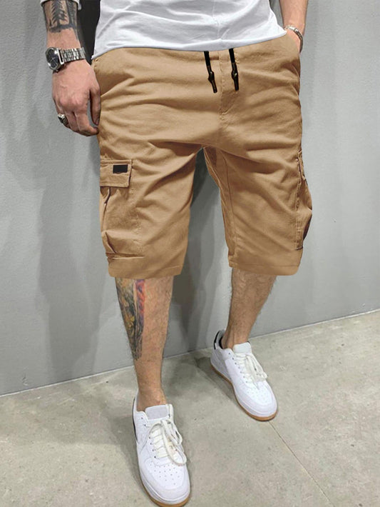 mens front pocket cargo shorts