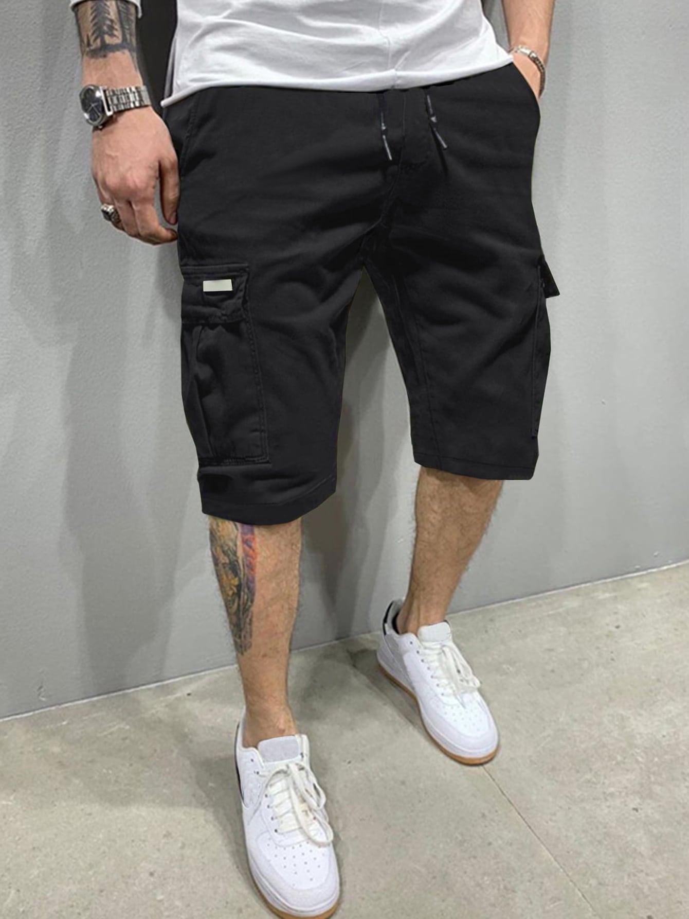 mens cargo shorts with cell phone pocket
